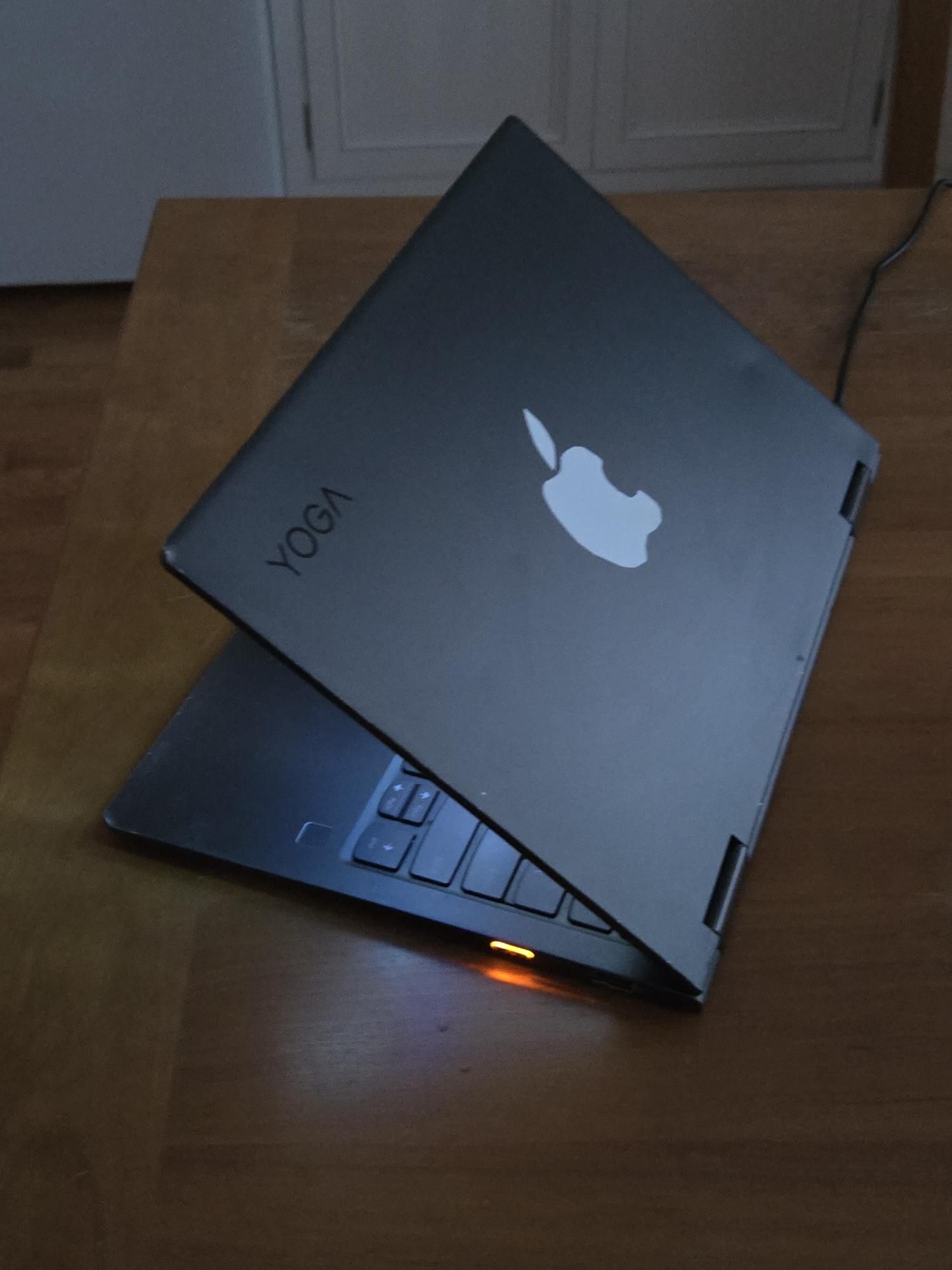 macos on a lenovo yoga